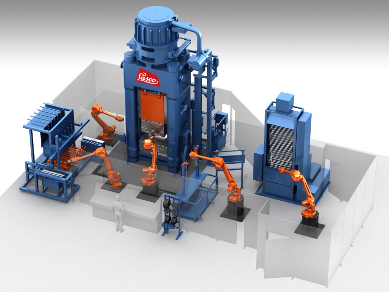 MVO hat vierte vollautomatische Schmiedelinie bei LASCO beauftragt