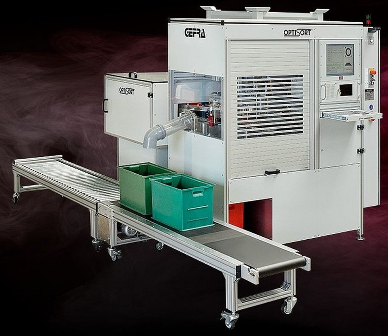 Sorting For Injection Machine Sorting and inspecting machines | WIRE