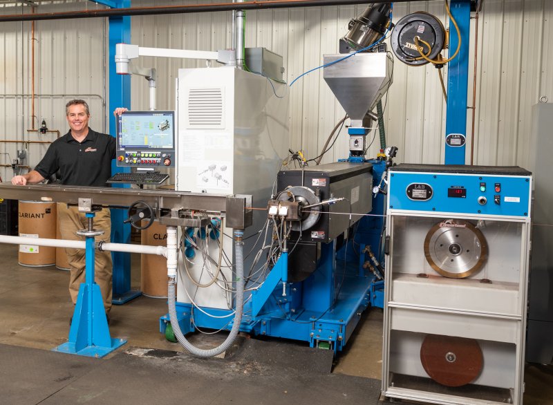 Turnkey extrusion system helps meet quality targets for tracer wire WIRE