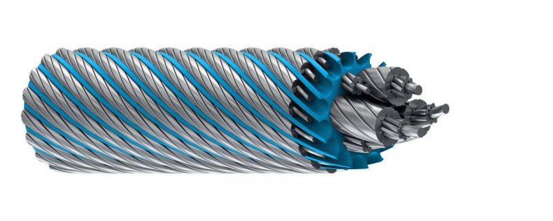 Rotation-resistant rope for cranes | WIRE