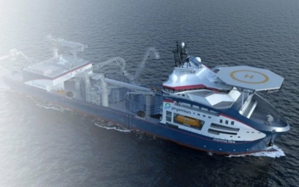 Monna Lisa vessel reaches the launching