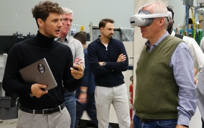 Robotergestütztes Auftragschweißen durch andere Brille sehen