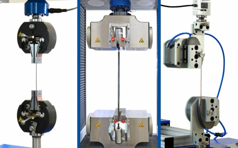 Reliable wire testing with universal testing machines