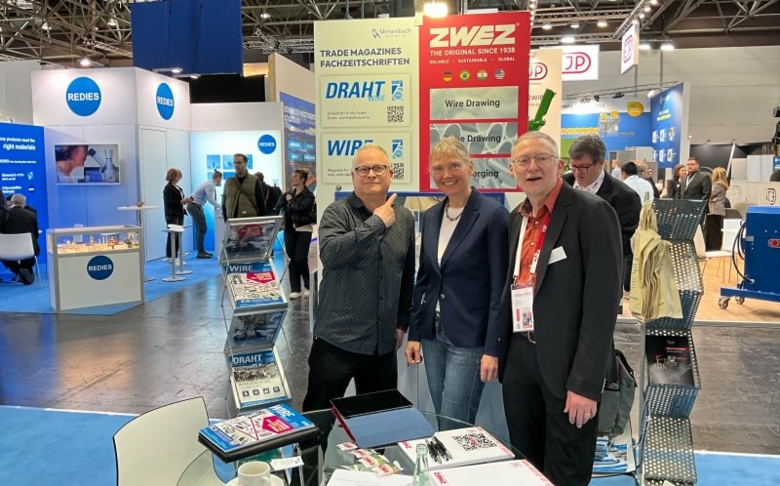 DRAHT unterwegs auf der „wire2026“