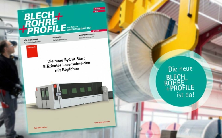 Zweite Ausgabe der BLECH+ROHRE+PROFILE 