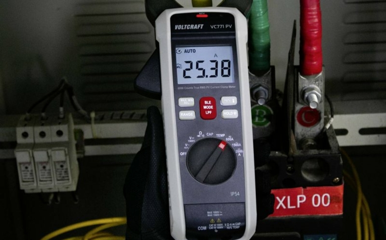 Neue Voltcraft Stromzange „VC-771“ 