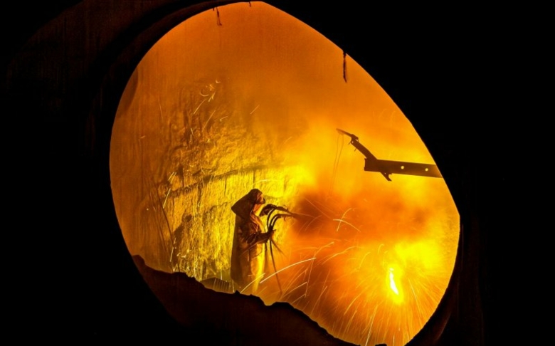 Targeted partial hearth repair completed in just 42 days