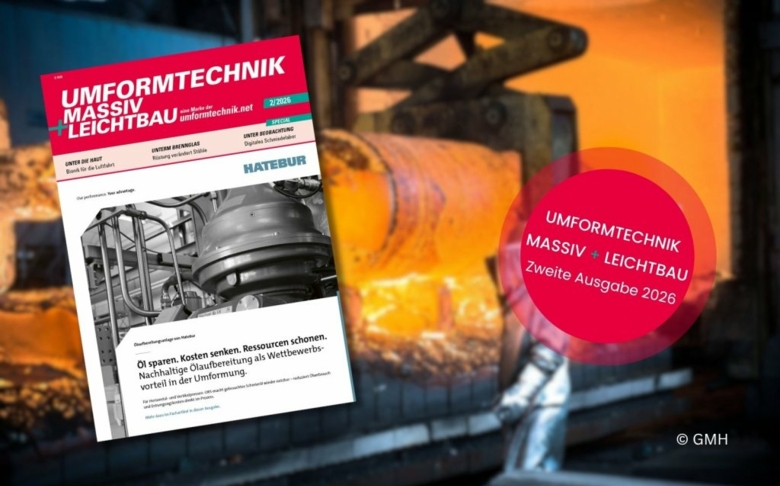 Out now: UMFORMTECHNIK MASSIV+LEICHTBAU zur Castforge ist da!