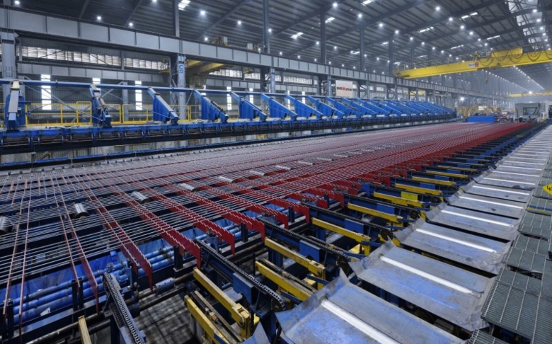 Nachhaltigste Hochgeschwindigkeits-Stabstahl- und Drahtstraße Indiens