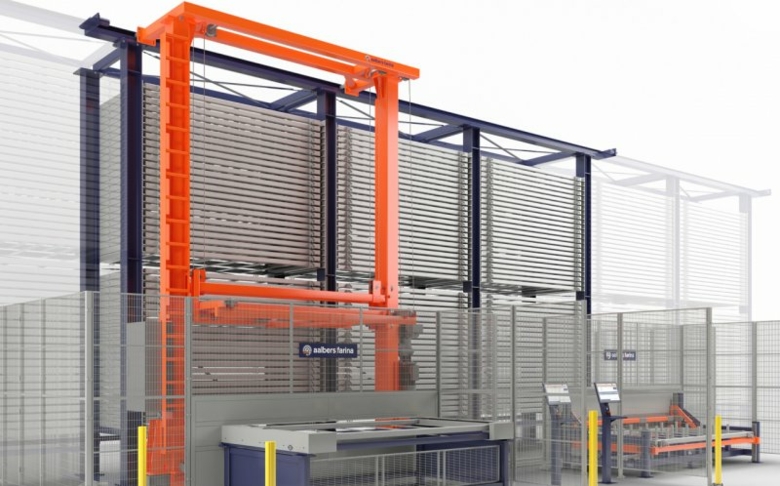 Flexible Lagerung verschiedener Blechformate