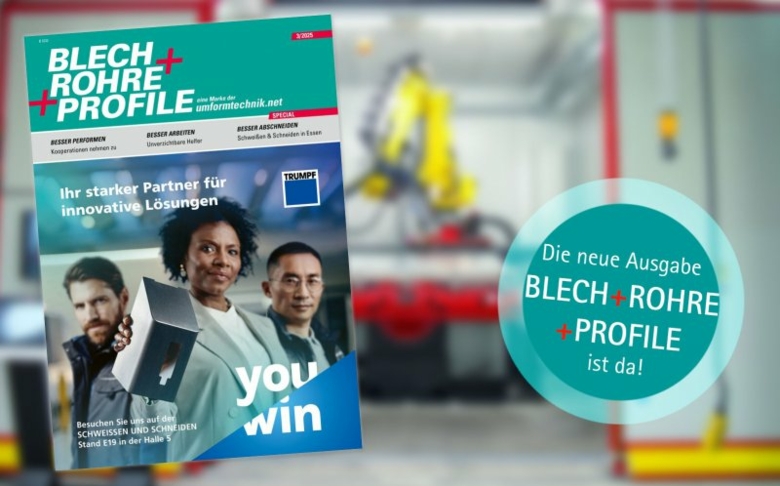 BLECH+ROHRE+PROFILE mit neuer Ausgabe