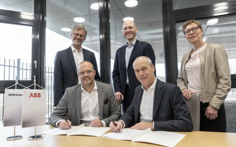 ABB and SMS sign a cooperation agreement