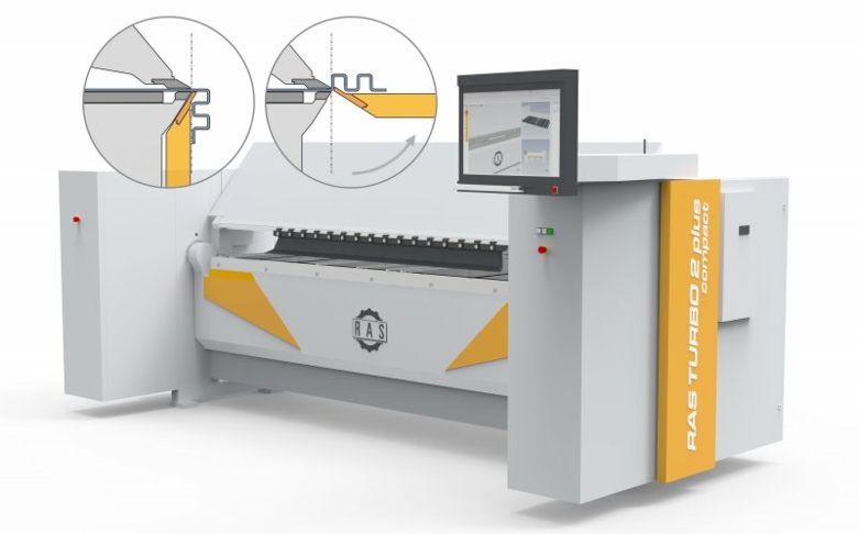 Viel Freiraum hinter der XXL-Biegewange