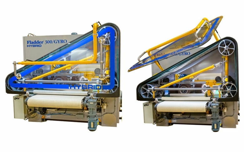 Fladder® 300/GYRO HYBRID – Eine Maschine für das Schleifen, Entgraten und Kantenverrunden.