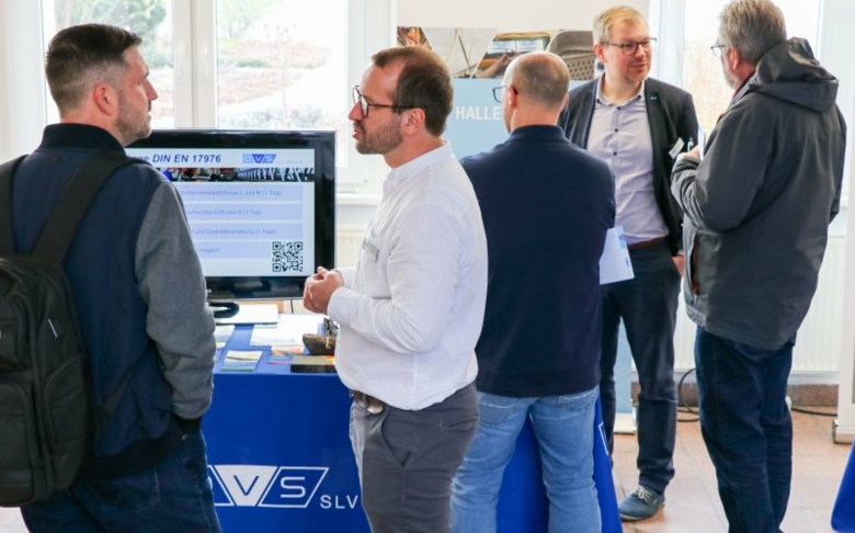 Erfahrungsaustausch in der SLV Halle